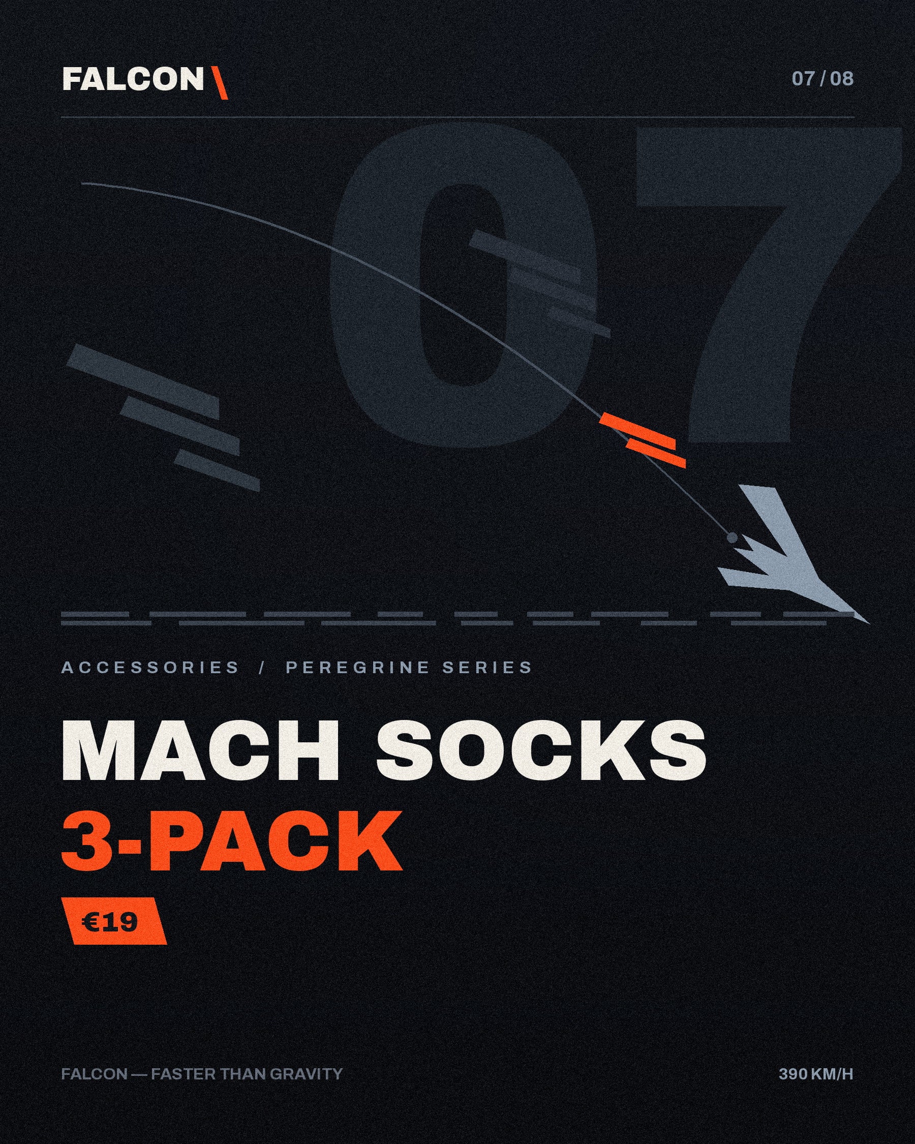 MACH SOCKS 3-PACK